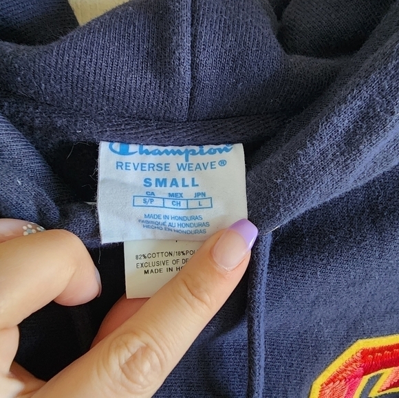 Champion Reverse Weave Hoodie size S. - Picture 2 of 3